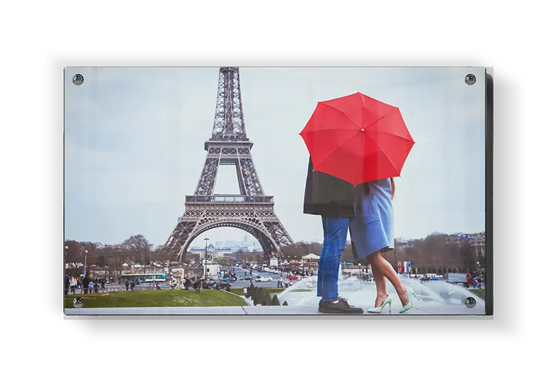 Romantic Moment In Paris