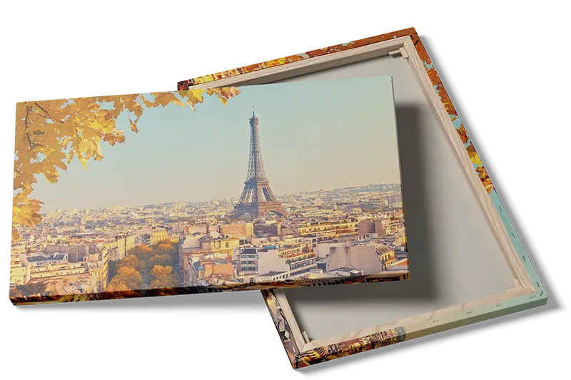 Eiffel Tower Autumn View