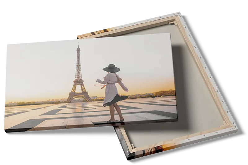 Woman Dancing Near Eiffel Tower