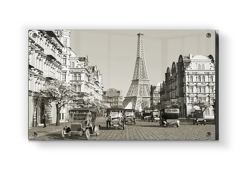 Vintage Paris Street Scene