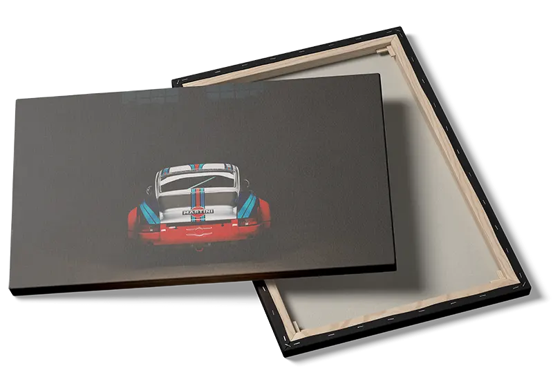 Klassisk Porsche Motorsportikon