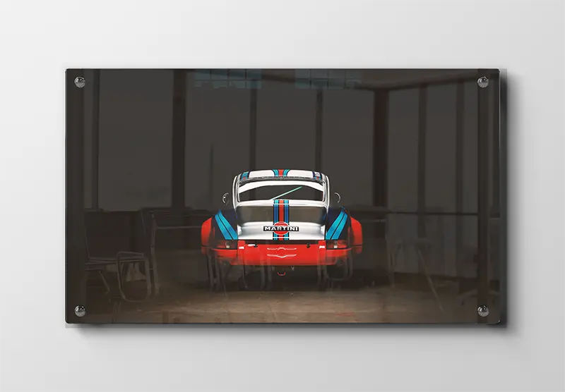 Klassisk Porsche Motorsportikon