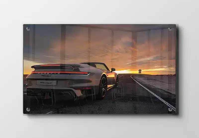Porsche Turbo S Plakat