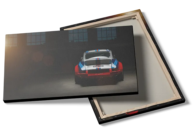 Klassisk Porsche Martini Racing
