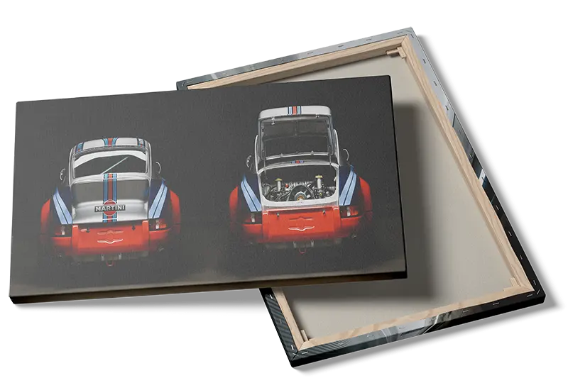 Porsche Martini Racing Bagende