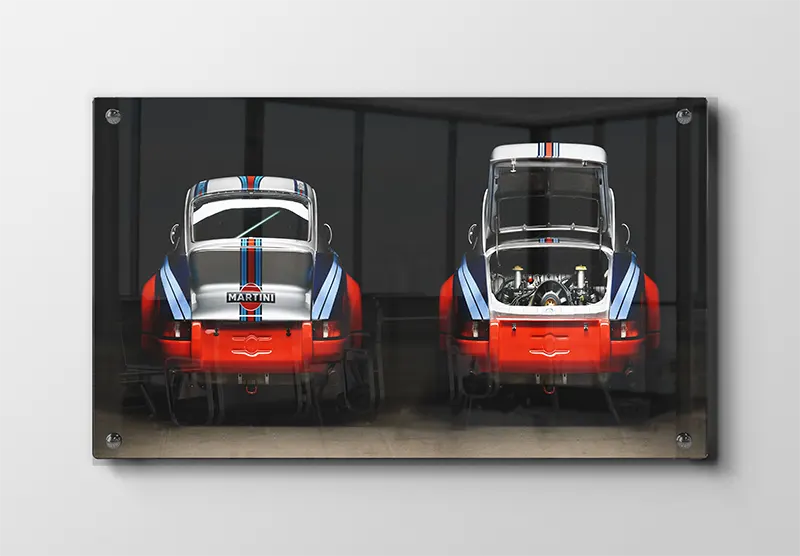 Porsche Martini Racing Bagende