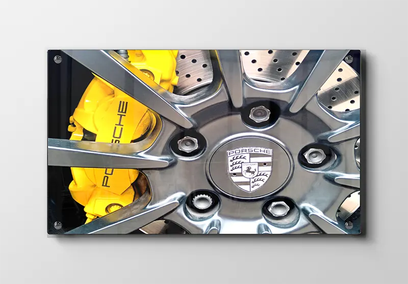 Porsche Hjul Detalje Plakat