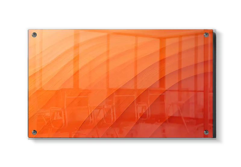 Grafisk Varme Orange Farvebuer