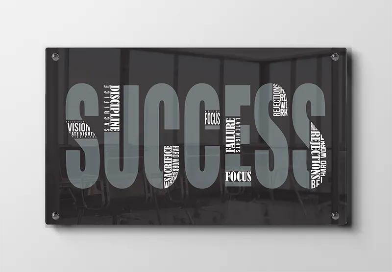 Succes og Fokus Plakat