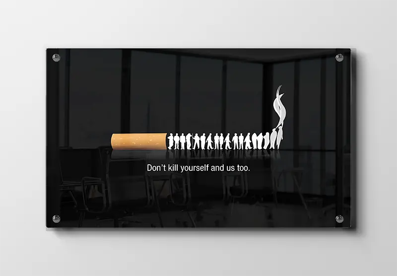 Stop Tobak Plakat