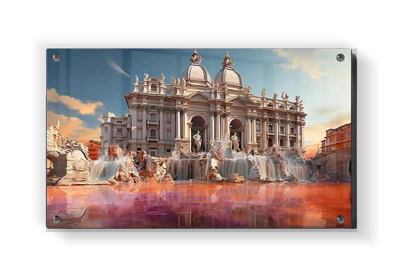Elegant Historic Fountain Scene