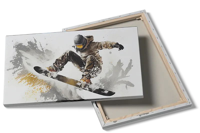 Sneeventyr på Snowboard