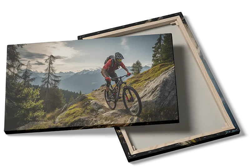 Eventyrlig Mountainbike i Bjergene
