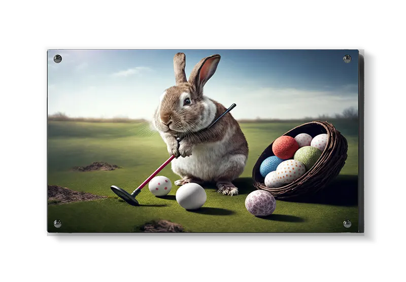 Kaninens Golf-eventyr i Farver
