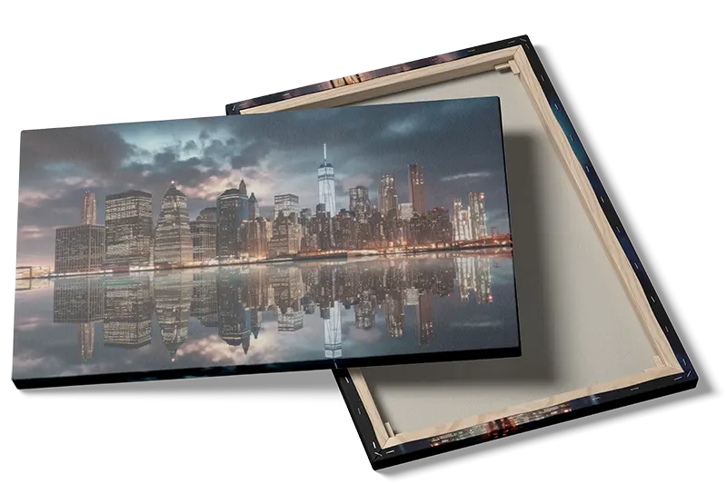 Manhattan Skyline med Spejling