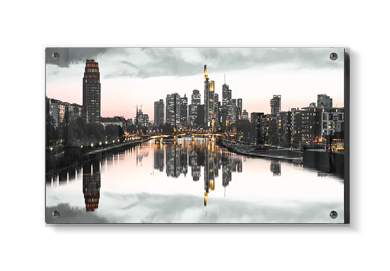 Frankfurt Skyline ved Floden