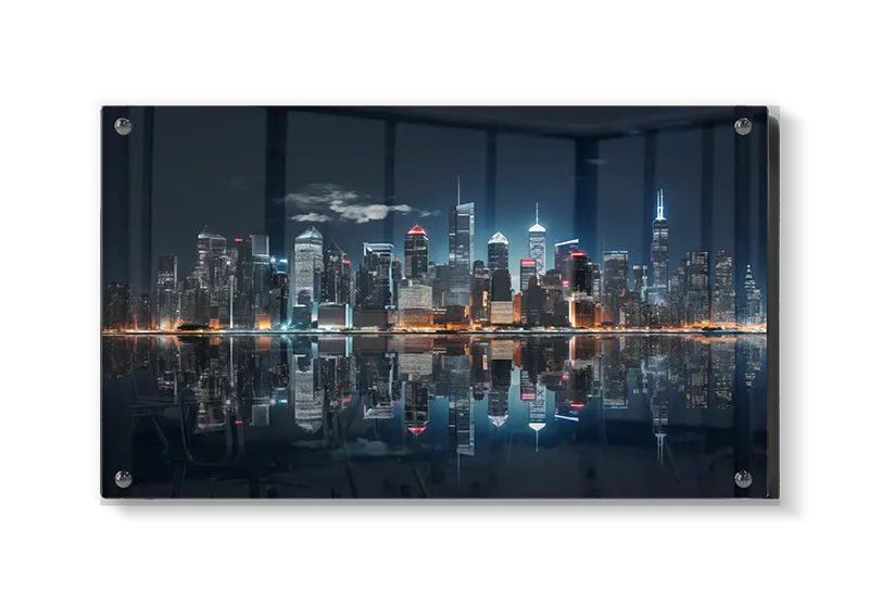 New York Skyline i Nat