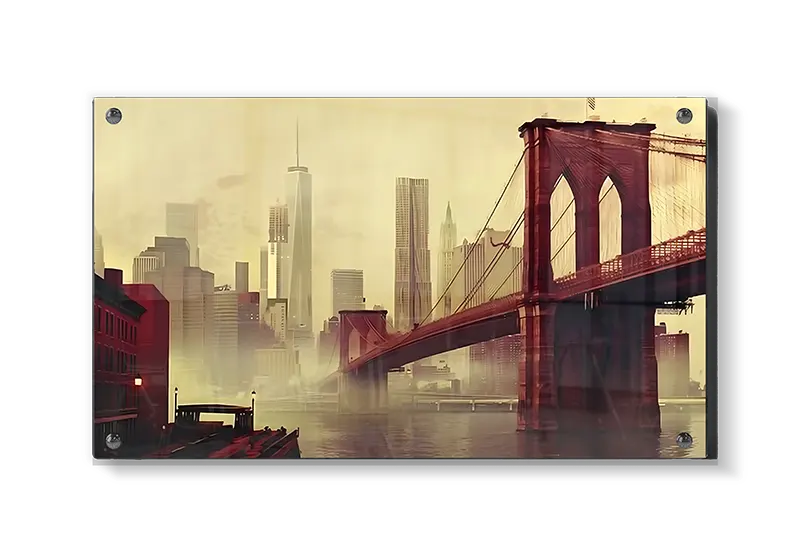 Brooklyn Bridge i Morgendis