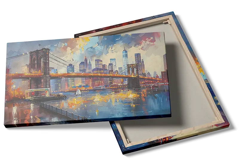 Brooklyn Bridge Over Manhattan