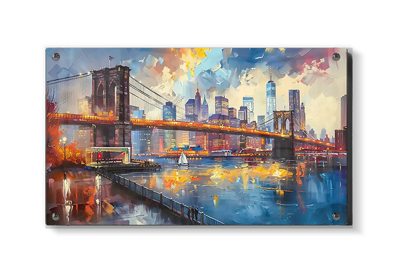 Brooklyn Bridge Over Manhattan