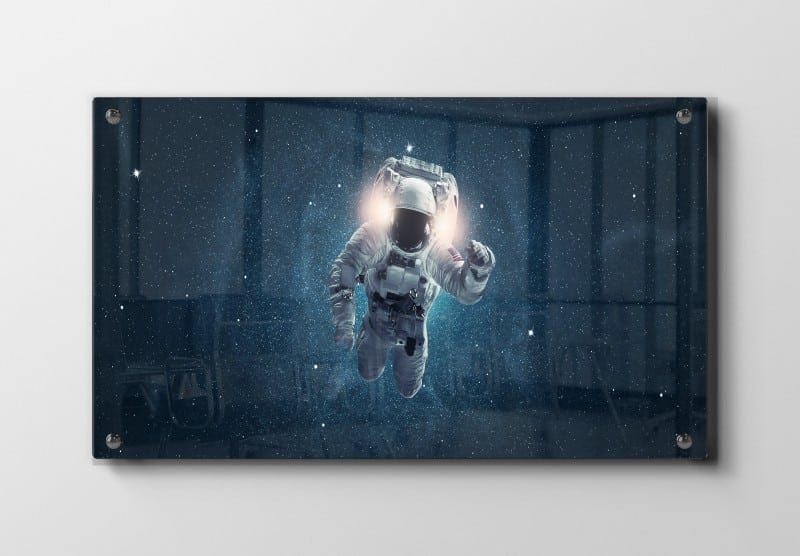 Grafisk Astronaut i Stjernestøv