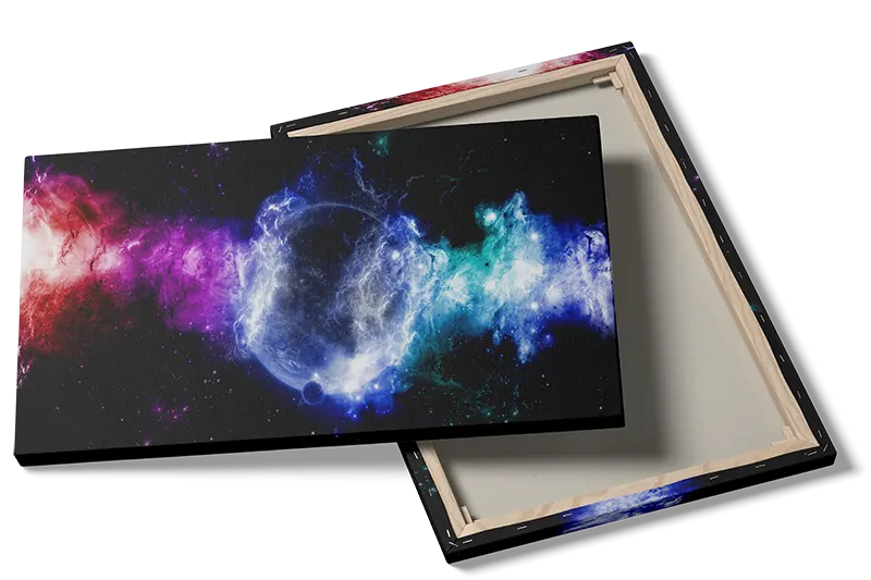 Kosmisk Nebula med Lysring