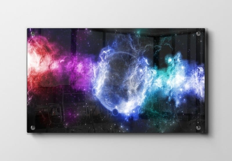 Kosmisk Nebula med Lysring
