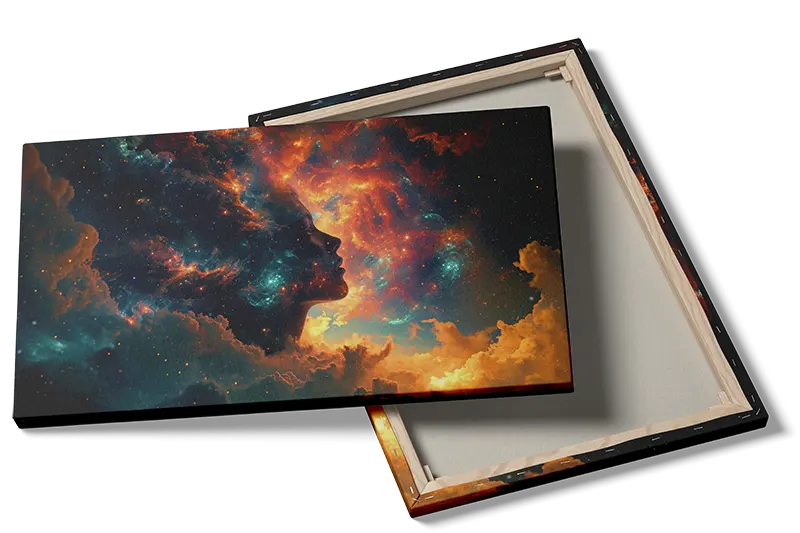 Kosmisk Silhuet i Nebula