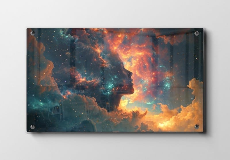 Kosmisk Silhuet i Nebula
