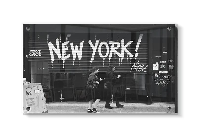 New York Graffiti på Rullegitter