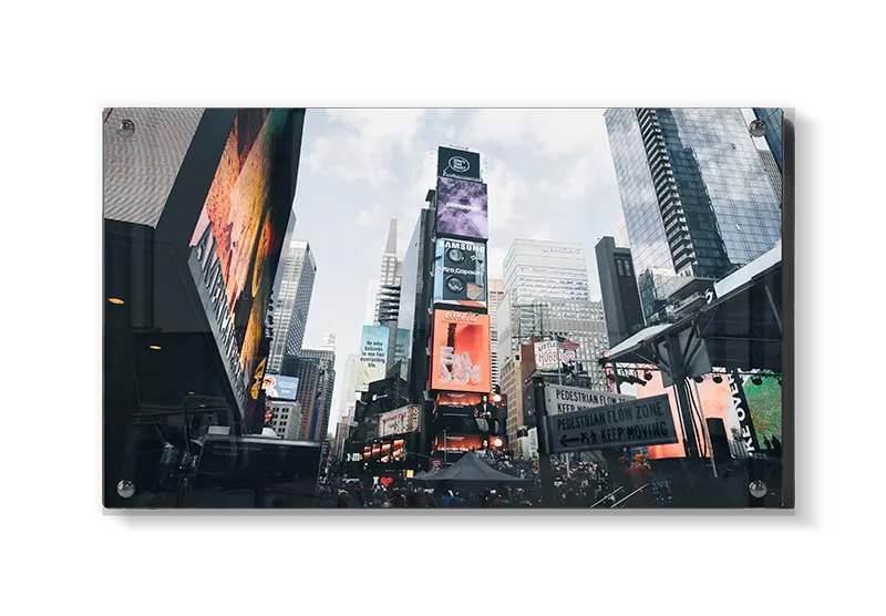Times Square med Skyskrabere