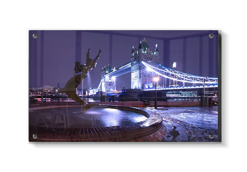 Tower Bridge i Nattelys