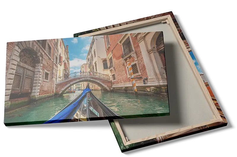 Gondola Ride Through Canal