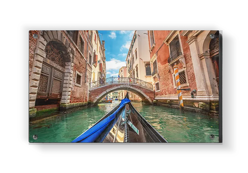 Gondola Ride Through Canal