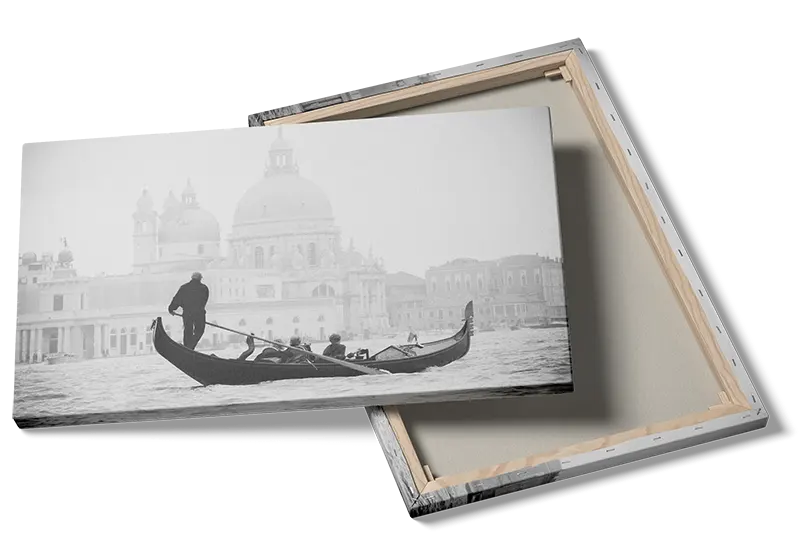 Classic Venice Gondola Scene