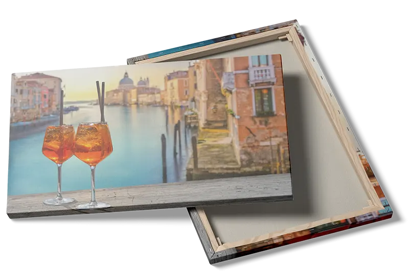 Cocktails Over Venetian Canal