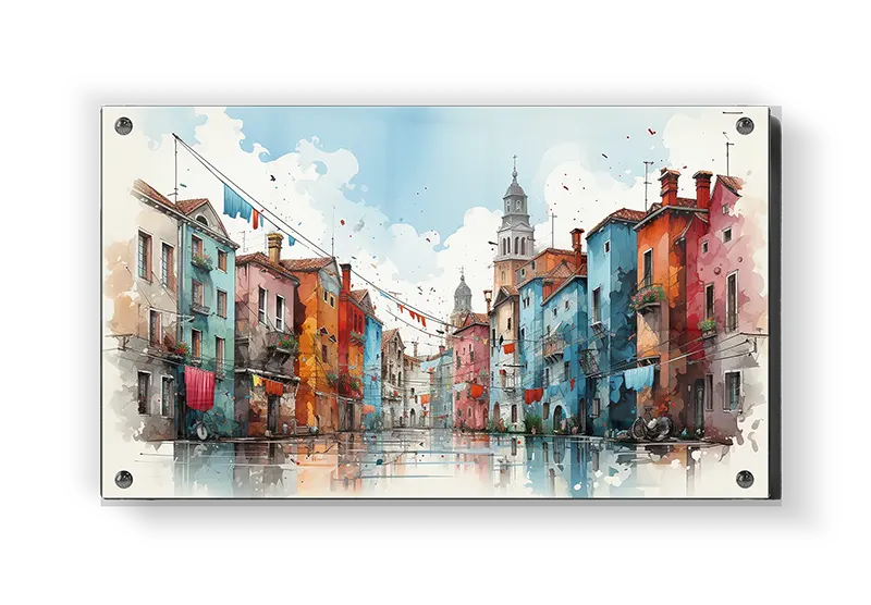 Colorful Venice Street View