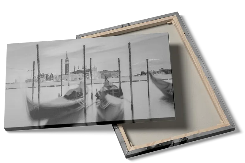 Venice Gondolas By Waterfront