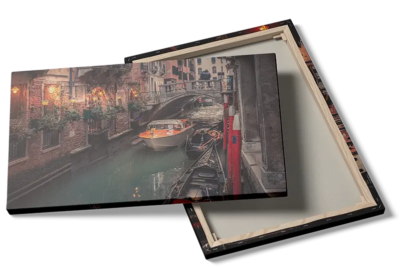 Romantic Venice Canal Evening