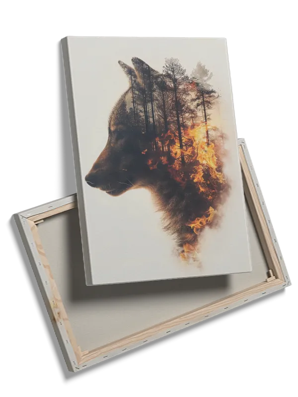 Wolf Fire Plakat