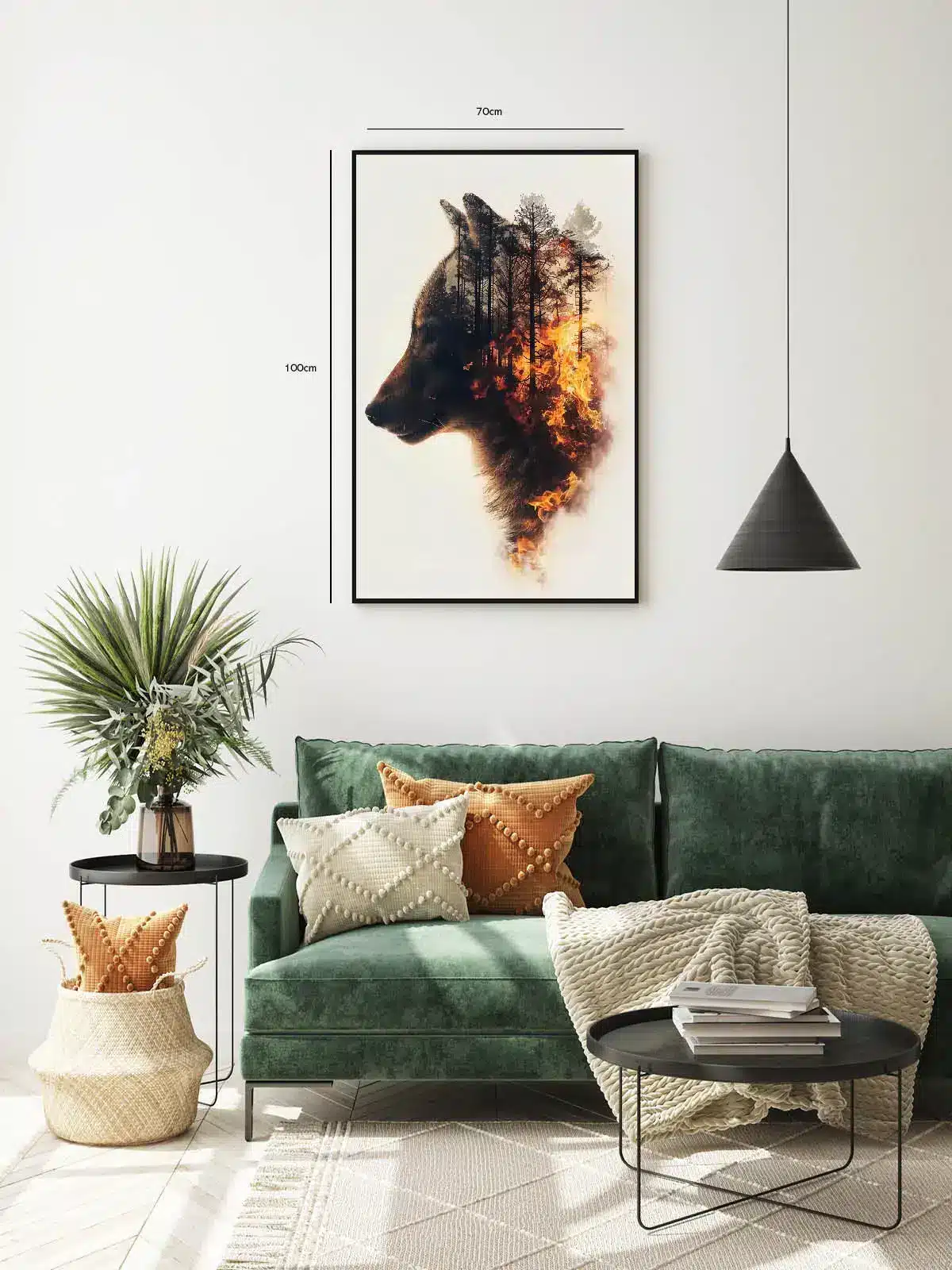 Wolf Fire Plakat