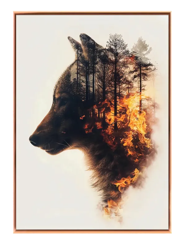 Wolf Fire Plakat