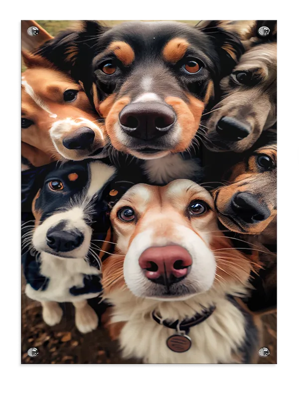 Curious Dogs Plakat