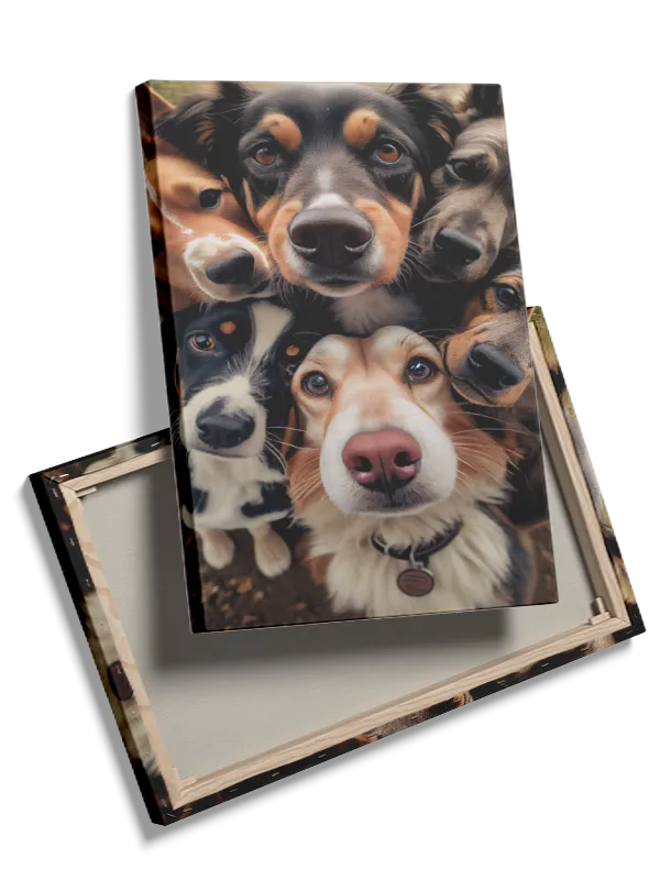 Curious Dogs Plakat