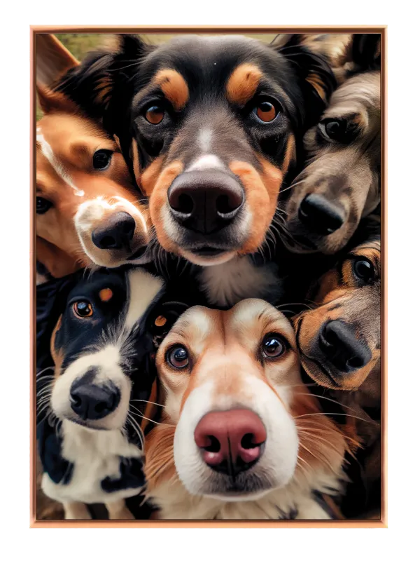 Curious Dogs Plakat
