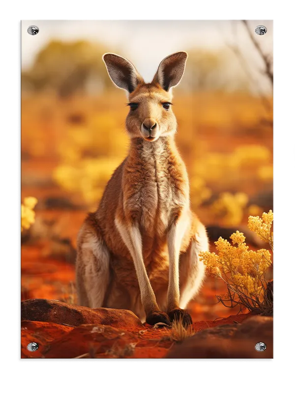 Ko Red Kangaroo Plakat