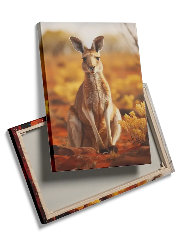 Ko Red Kangaroo Plakat