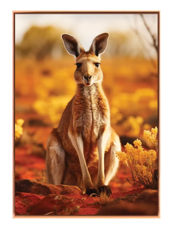 Ko Red Kangaroo Plakat