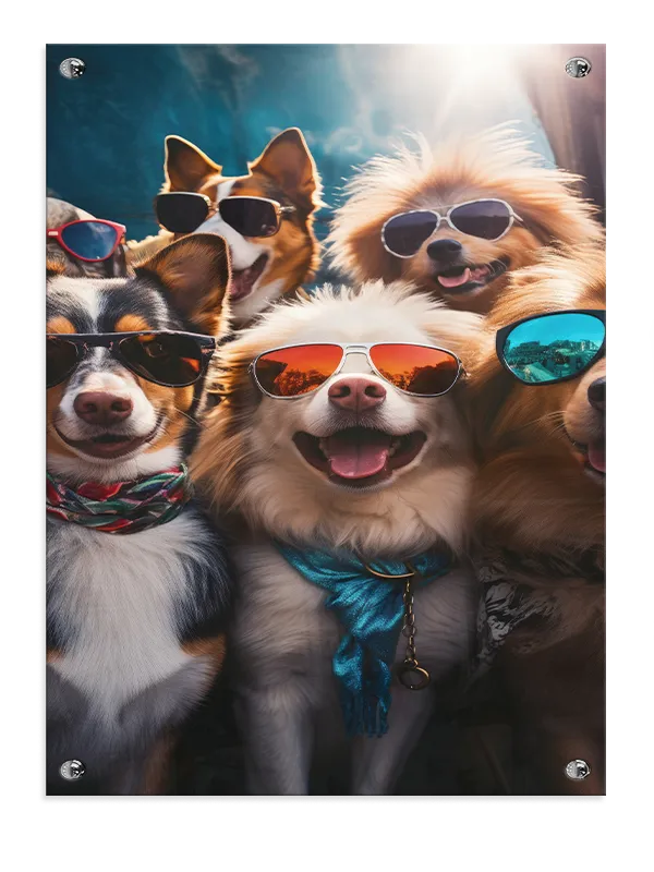 Corgi Dogs Plakat
