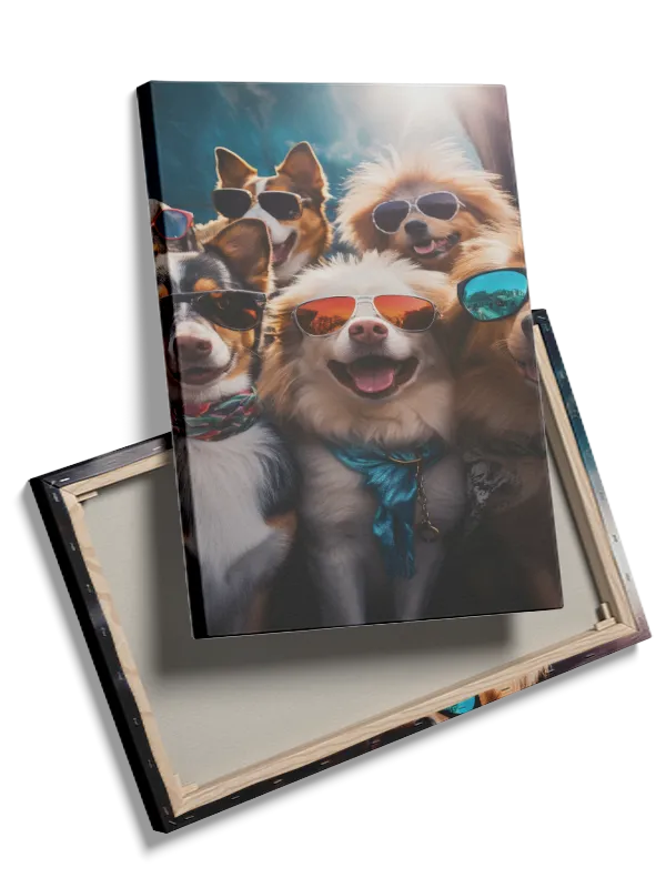Corgi Dogs Plakat